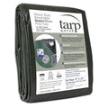 Kotap 9-ft x 12-ft Heavy-Duty 12 by 12 Cross Weave 8-mil Reversible Green/Silver Poly Tarp, Item: TGS-0912 - size: 9 x 12 Ft., style: Heavy-Duty 137 GSM Green/Silver