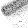 Chicken Wire Mesh,13.7"×169" Poultry Wire Netting,1" Hole Size Hexagonal Galvanized Chicken Wire Mesh Fencing,Outdoor Anti-Rust Garden Animal Barrier Fence for Chicken Coop Barrier Rabbit Cage