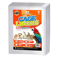 TORTO9 Cage Liner Sheets for Birds – 120 Pack, 31 x 21.5 in, 5.5 lb | Acid-Free & Non-Toxic Paper | Safe Pet Bedding, Craft Supply, Packing & Shipping Use - size: 31 x 21.5 in