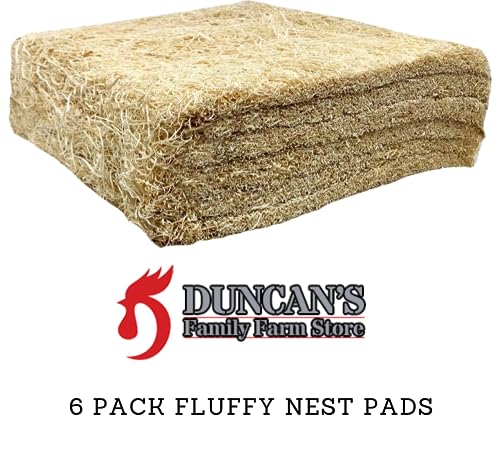 DUNCAN'S FAMILY FARM STORE Duncans Poultry 13x13 Excelsior Nest Pads Bundle of 40 - size: 40 Pack