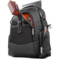 EVERKI Business 120 Pro Backpack, 2 Laptop Compartments & Rain Cover - 40L | Nylon, Polyester, Durable, Multi-Padded Pockets, Travel-Friendly, School & Work, 180° Fold-Out Design, Fits up to 18.4" - style: Business 120 Pro