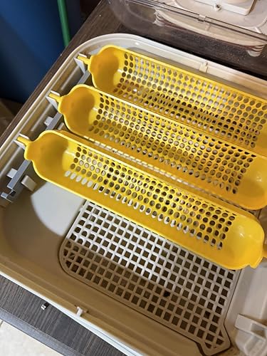 3D Printed Incubator Egg Turner Bar Replacement PETG, Made in USA (Grey, Maticoopx20) - size: Maticoopx20