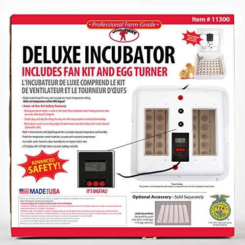 Little Giant Deluxe Incubator w/Egg Turner