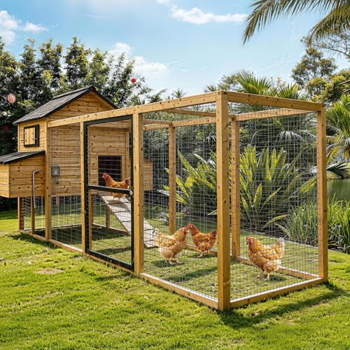 VEVOR Hardware Cloth, 1/2 inch 72 inch x 100 ft 19 Gauge Chicken Wire Fence, Hot-Dip Galvanized After Welding Metal Wire Mesh Roll, Garden Plant Welded Fencing Roll Supports Poultry Netting Cage Fence - size: 1/2 inch 72 inch x 100 ft