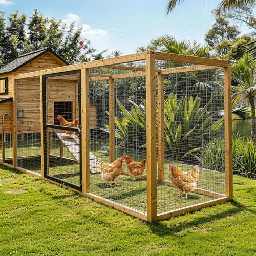 VEVOR Hardware Cloth, 1/2 inch 60 inch x 50 ft 19 Gauge Chicken Wire Fence, Hot-Dip Galvanized After Welding Metal Wire Mesh Roll, Garden Plant Welded Fencing Roll Supports Poultry Netting Cage Fence - size: 1/2 inch 60 inch x 50 ft
