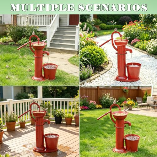 Multifunctional Solar Water Fountain,Solar Bird Bath Fountains | High-efficiency solar energy/Rugged materials/Multi-functional use