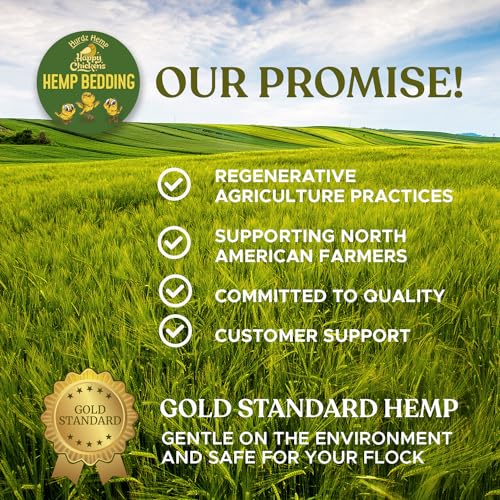 Nesting Pads for Chicken Coop 13”x13-100% Natural, Super Absorbent & Odor Control, Biodegradable Chicken Nesting Pads - Ideal for Nesting Boxes for Chickens - Durable Nesting Box Pads