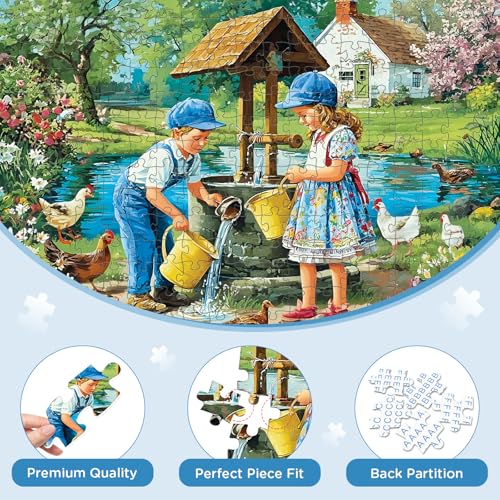 300 Piece Puzzle for Adult, Wonderful Childhood Jigsaw Puzzle - style: Wonderful Childhood