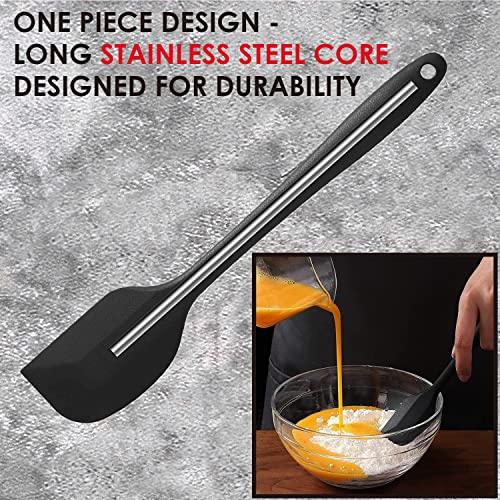 Premium Grade Stainless Steel Spaetzle Maker with Comfort Grip Handle, Homemade Traditional German Egg Noodle Dumpling Making Tool Set with Large Silicone Spatula & Cleaning Brush - color: Spaetzle Maker & Spatula
