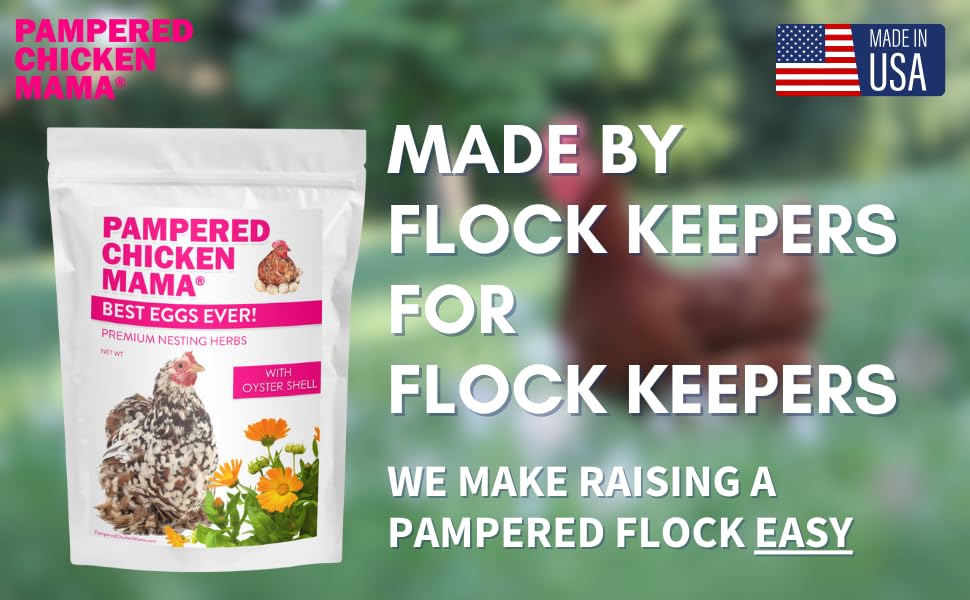Pampered Chicken Mama Backyard Chicken Treats for Great Eggs - All-Natural Backyard Chicken Feed Supplies - Hen Treats for The Best Eggs Ever - High Calcium Supplement for Chickens (8 pounds) - size: 8 Pound (Pack of 1)