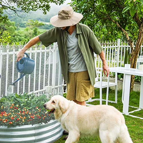 Land Guard 19 Gauge Hardware Cloth, 1/2 inch Chicken Wire Fence, Galvanized Welded Cage Wire Mesh Roll Supports Poultry Netting Cage Fence……… - size: 1/2inch 16inch×25ft