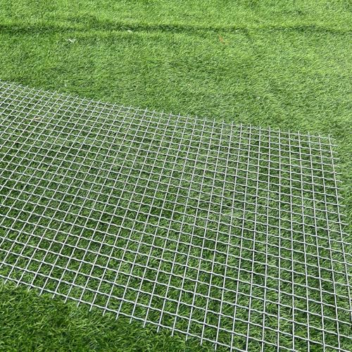 14 Gauge Strong Galvanized Woven Mesh 40"X24" 3/4" Mesh(About 0.75")|Delivered Flat|Poultry Cage Netting -Anti-Rodent Steel Mesh Crimped Mesh Snake Fence Chicken Wire Fencing-Corrugated Wire - style: 14Ga Hole 3/4"