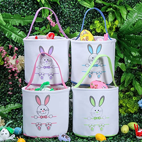 XinblueCo Baseball Basket Easter Baskets for Canvas Easter Egg Hunt Baskets - color: Baskets7