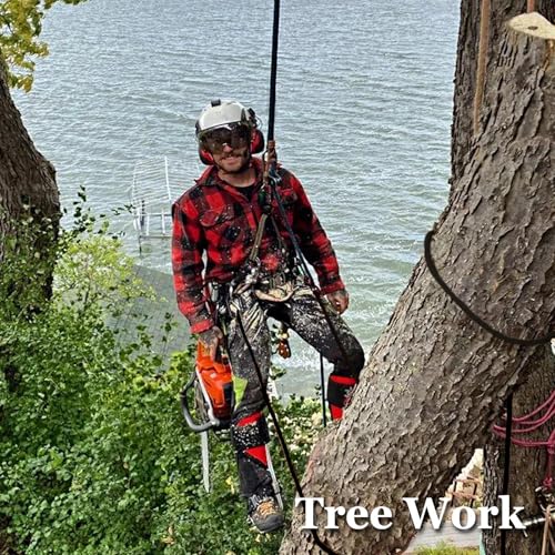 3/4 Inch x 50 Feet Double Braided Arborist Rigging Rope - Heavy Duty Polyester Rope for Tree Work Climbing Swing Nautical Outdoor Adventures, Black - size: 3/4inch x 50feet