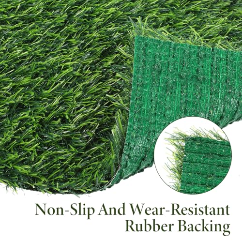 12 Pack Chicken Nesting Pads for Chicken Coop, 12”x12” Nesting Box Pads Washable Reusable Artificial Grass Carpet Synthetic Turf Mat for Hen Laying Eggs, Garden Lawn