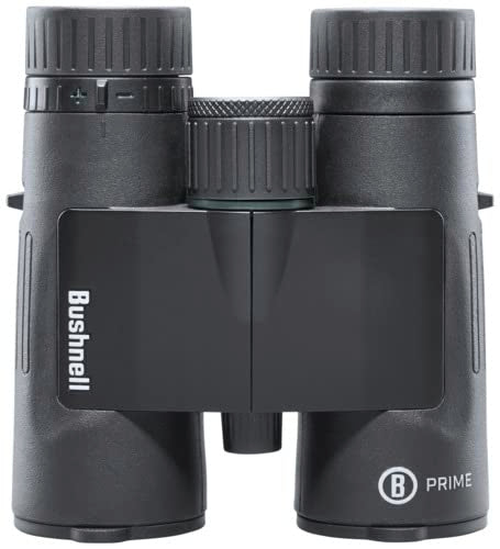 Bushnell Prime 10x42 Binoculars for Adults, Waterproof & Fogproof, for Hunting, Birdwatching, and Outdoor Activites, Black