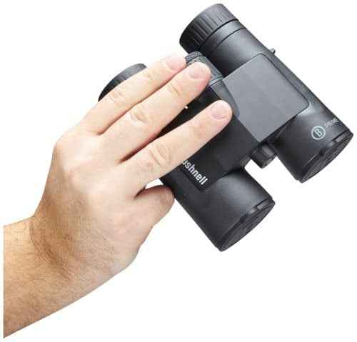 Bushnell Prime 10x42 Binoculars for Adults, Waterproof & Fogproof, for Hunting, Birdwatching, and Outdoor Activites, Black