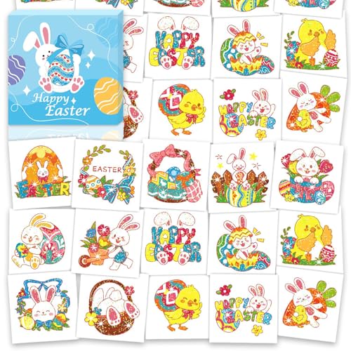 Disney Minnie Mouse Easter Egg Hunt Supplies - Bundle with 12 Fillable Plastic Easter Eggs, 70 Tattoos, 45+ Spring Tattoos, Mini Basket Bag | Minnie Mouse Easter Hunt Set