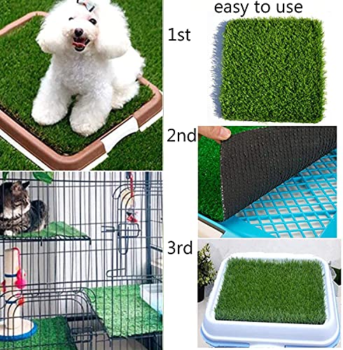 Hamiledyi 4 Pack Chicken Nesting Pads-12×12x 1.2,Washable Thicken Artificia Grass Nesting Box Liners Reusable Laying Eggs Turf Mats for Chickens Coop Pet Outdoor Indoor - size: 4 Pcs Green