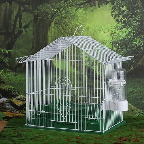 Pet Bird Automatic Water Dispenser,Bird Cage Hanging Drinking Device,Automatic Parrot Water Feeder,Budgies, Birds, Love Birds, Canary Drinking Fountains - size: 2 PCS