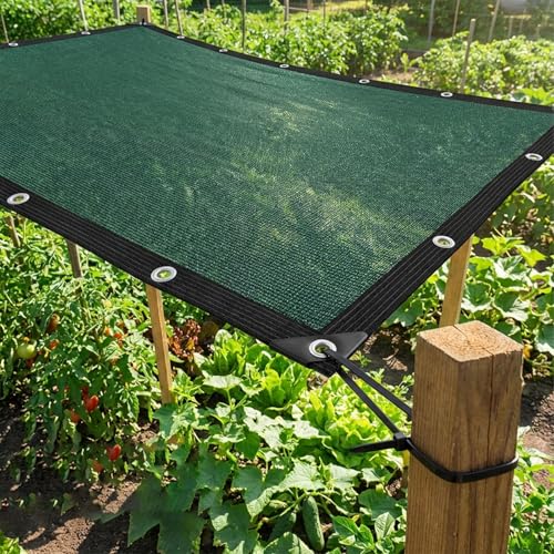 80% Garden Shade Cloth -4X12FT Durable Mesh Tarp with Grommets,Sunblock Net for Patio for Plants Greenhouse Outdoor Pergola Sun Shade Neting for Chicken Coop Cover - size: 4X12FT