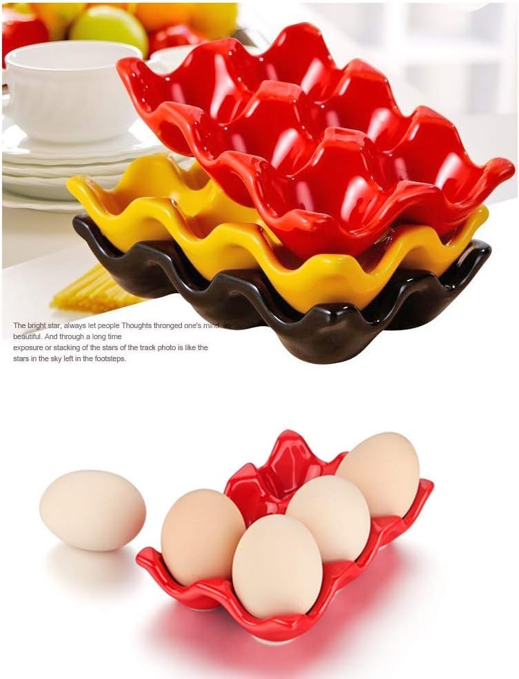 Cup Egg Tray Holder (White) - color: White