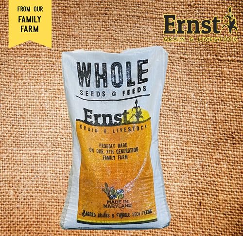 Ernst Grain & Livestock Bird and Wildlife Feed – Perfect for Birds, Ducks, Squirrels, Turkeys, Rabbits, Geese, and Deer – Non-GMO Wild Animal & Bird Feed for Outside Feeders (25lb Bag) - size: 25 Pound (Pack of 1)