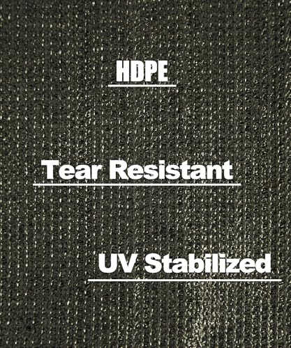90%-95% Black Sun Shade Cloth 3FT x 6FT, Heavy Duty Outdoor Shade Netting | UV Resistant Breathable Fabric with Reinforced Grommets for Patio Garden Greenhouse Pergola Chicken Coop & Kennel - size: 3 FT X 6 FT, style: 90% Shade