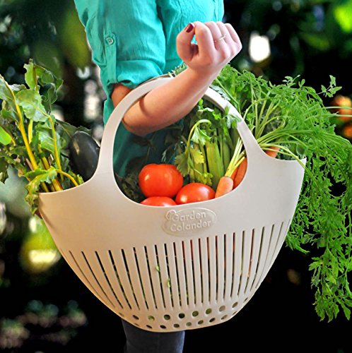 Hutzler Garden Colander, Pink - color: Pink, size: Large
