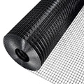 Black Vinyl Coated Wire Mesh Hardware Cloth 1/2 in 36”x100’ 19 Ga | Black PVC Coated Welded Wire Mesh Roll, Welded Wire Fencing Chicken Wire Mesh Roll, Cage Wire Netting, Snake Fence - size: 1/2" x 1/2" 36" x 100'