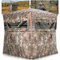 ITEFDTUTNE 360 See-Through Hunting Blind, 2-3 Person, Light Woodland Camouflage, 4 Season, Hunting Tent - color: Light Woodland Camouflage