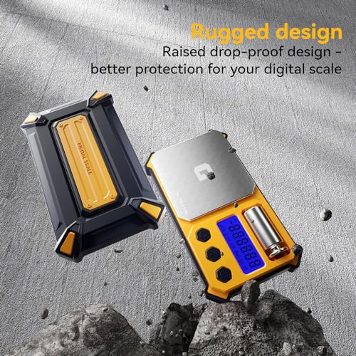 GRAM PRES Digital Pocket Gram Scale 300g x 0.01g Accuracy, Small High | Precision Portable Scale Digital Weight Grams and Oz for Jewelry,Diamond，Arrows, Powders and Medicine,with 50g Cal Weights