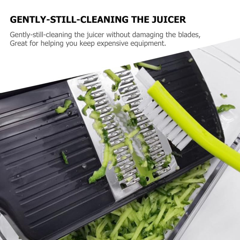 VALICLUD 6 Pcs Juicer Cleaning Brush Multi-Function Food Processor Grip Brush Compact Household Plastic Cleaning Accessory for Juicer Soymilk Machine Blender Kitchen Appliance Maintenance | Food Processor Grip Brush, Compact Household Plastic Cleaning Acc