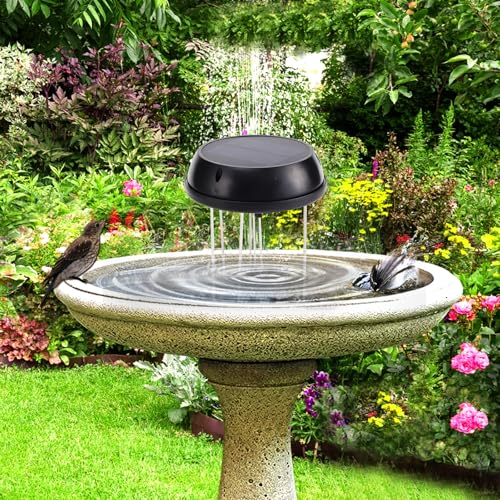 Bird Bath Solar Swing Device | Water Wiggler for Bird Bath