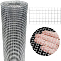 Hardware Cloth 8'' x 10' 1/4 in Galvanized Wire Mesh Roll (23 GA) Chicken Wire Fence Roll for Chicken Pen/coop Fences, Screen mesh, Rabbit/Snake Fences, Poultry enclosures, Handicraft Making, etc. - size: 8In x 10Ft