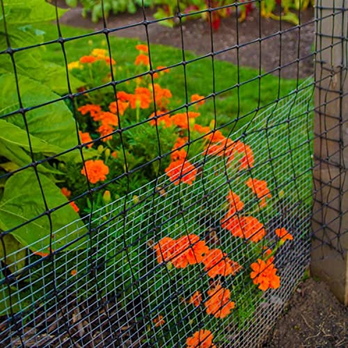 YARDGARD 1/2 Inch Mesh Welded Wire Fence, Hardware Cloth, 19 Gauge Galvanized Steel for Garden Protection, Cage Fencing, Chicken and Rabbit Barriers, and Crafts, 24 Inches x 50 Feet - size: 24 Inches x 50 Feet