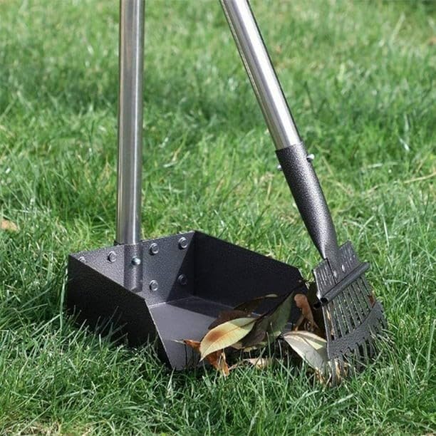 3-Piece Dog Waste Set – Rake, Scoop & Shovel Pooper Scooper Set