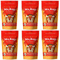 Mr. Bird Flaming Hot Feast Spicy Wild Bird Seed, 6-Pack, 4lb Resealable Bag | Spicy Bird Seed for Outside Feeders | Premium Blend of Mealworms, Peanuts, Hot Pepper | Keeps Squirrels Away | Loose Seed Bag - size: 4 Pound (Pack of 6)