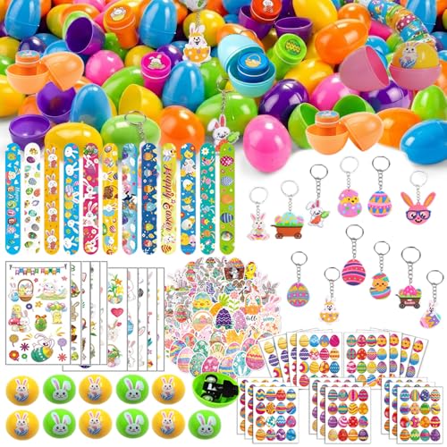172 Pack Easter Egg Fillers,Easter Basket Stuffers for Kids Boys Girls, Easter Party Favors Assorted Toys for Easter Egg Hunt,Classroom Prize Supplies,Basket Stuffers Fillers for kids,Party Favors