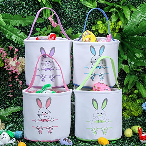XinblueCo Baseball Basket Easter Baskets for Canvas Easter Egg Hunt Baskets - color: Baskets8