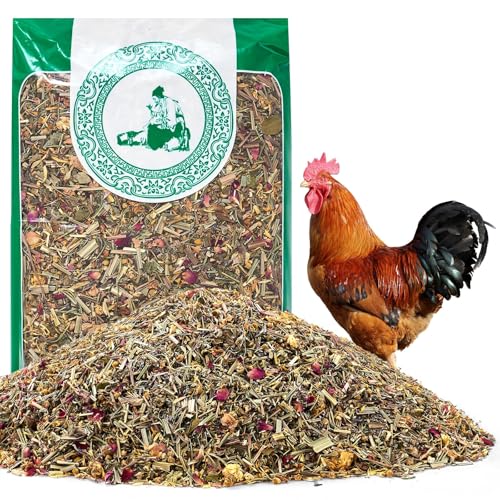 53oz Luxury Chicken Nesting Herbs, 7 Natural Floral & Herbal Blend Nesting Herbs for Chicken Coop Living Bedding, Pads, Boxes and Hen Coop Accessories, Calm Hens, Better Egg Quality - size: 52oz