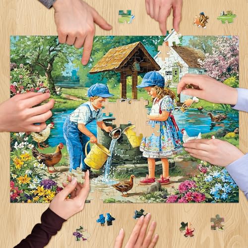 300 Piece Puzzle for Adult, Wonderful Childhood Jigsaw Puzzle - style: Wonderful Childhood