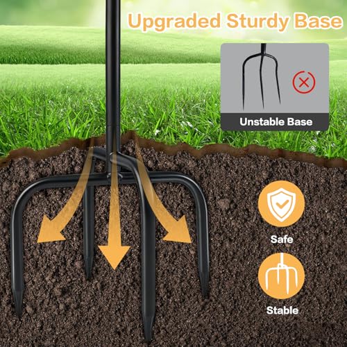 Metal Bird Bath for Outside Outdoors, 39in,Removable Bowl,Vintage Brown | Freestanding, Birdbath & Bird Feeder, Upgraded Stable Stake, For Garden Patio Yard Lawn - color: Vintage Brown, Leaf