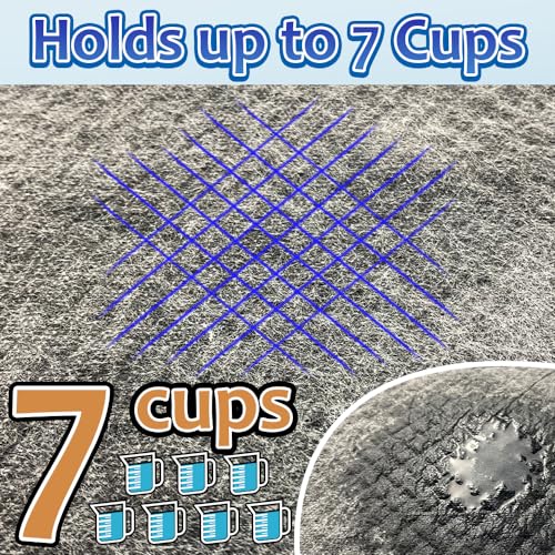 Dogcator Charcoal Dog Pee Pads Extra Large 28“x34”, Puppy Pads XL 30 Count, Potty Pads for Dogs, Disposable Urine Bed Pads for Odor-Control, X-Large Piddle Underpads, Training Liners for Housebreaking - size: 28"x34"-30 Count