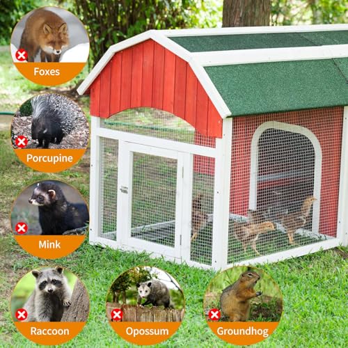 Gartist 1/2 in 48"x100' Hardware Cloth – Hot-Dip Galvanized After Welding, 19GA Chicken Wire Fencing Roll for Snake, Raccoon & Fox Prevention - size: 19G 1/2 48"x100'