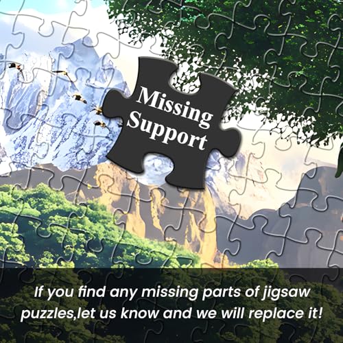 1000 Pieces Puzzles for Adults,Animal World Jigsaw Puzzles 1000 Pieces | Lions Elephants Giraffe Animals Puzzles Games Unique Cool Puzzles Family Activity Great Gift for Family Friends 28x20 in - style: Animals