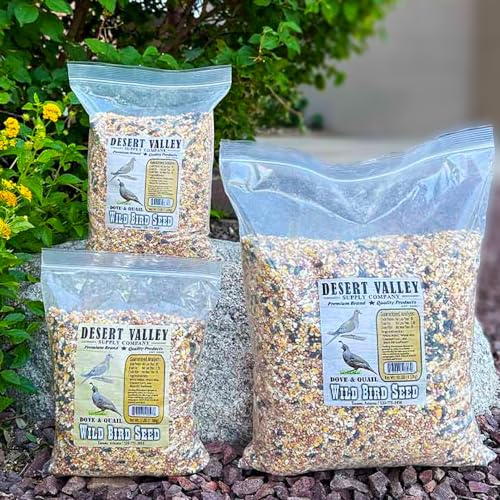 Desert Valley Dove and Quail Seed, All Natural Premium Wild Bird and Wildlife Food (3 Pounds) - size: 3 Pound (Pack of 1)