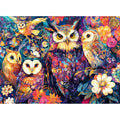 300 Pieces Owl Puzzle for Adults, Bird Puzzle Challenging Game Gift | 300 Pieces Recycled Cardboard Jigsaw Puzzles for Adults, Home Decor Gift Toy for Teens Kids Seniors 20.5×15 in - style: Owls