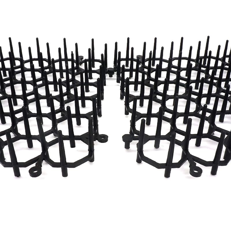 12 Pack Plastic Paint Drying Rack for Rock and Easter Egg Crafts