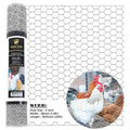 Chicken Wire 18 in x 25 FT x 2” Mesh x 20GA | Poultry Wire Netting | Hot Dipped Galvanised | Hexagonal Galvanized Mesh for Chicken Coop, Rabbit Cage, Fence Barrier PM18x25x2 - style: 18 in x 25 FT x 2 in